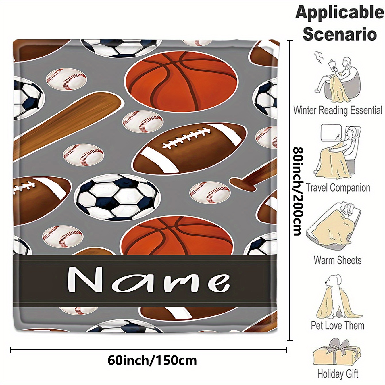 1 معدات رياضية ببطانية ذات اسم - مراجعة Name Sports Equipment وسعره