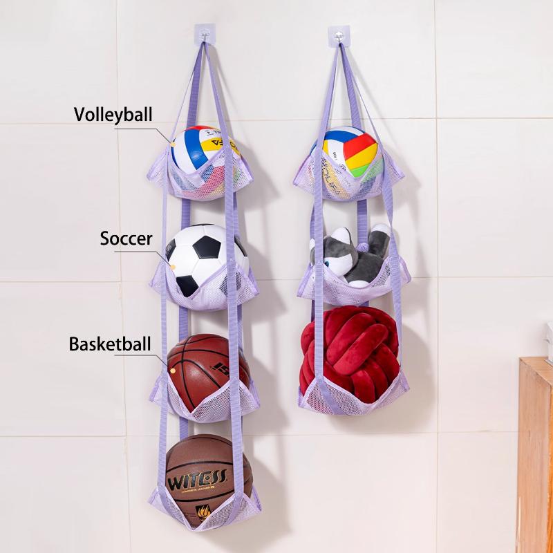 حامل كرة القدم، حقيبة تخزين شب - مراجعة Sports Equipment Garage Storage وسعره