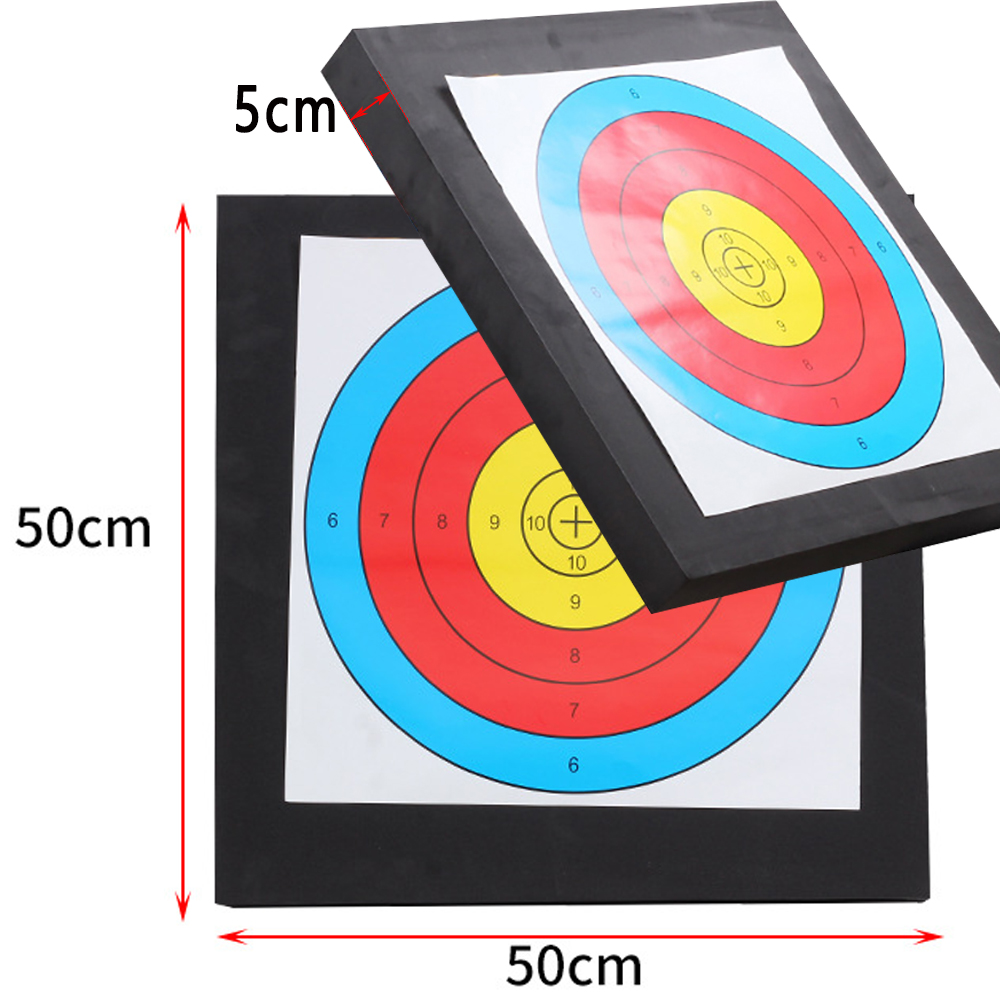 الرماية 50*50*5 سنتيمتر إيفا ر - مراجعة Archery Target Face وسعره