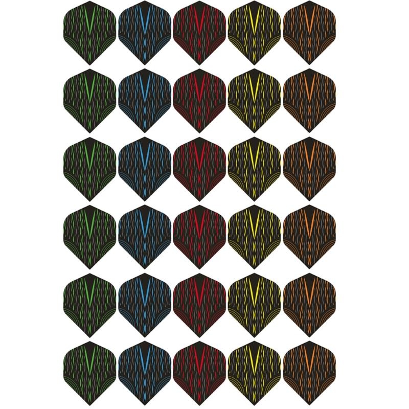 30pcs/pack tail wing flight sp - مراجعة Sports Equipment In Flight وسعره
