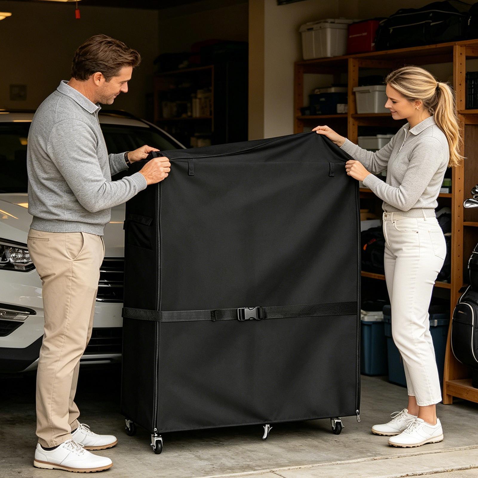غطاء رف تخزين حقيبة الجولف من  - مراجعة Sports Equipment Garage Storage وسعره
