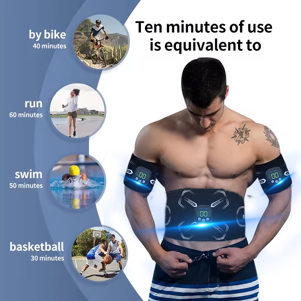 جهاز تحفيز العضلات الكهربائي E - مراجعة Sports Equipment Meaning وسعره