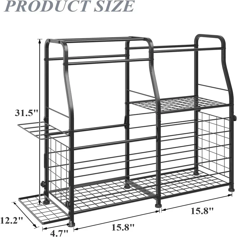 رف تخزين الكرات 2026، نظام تنظ - مراجعة Sports Equipment Garage Storage وسعره